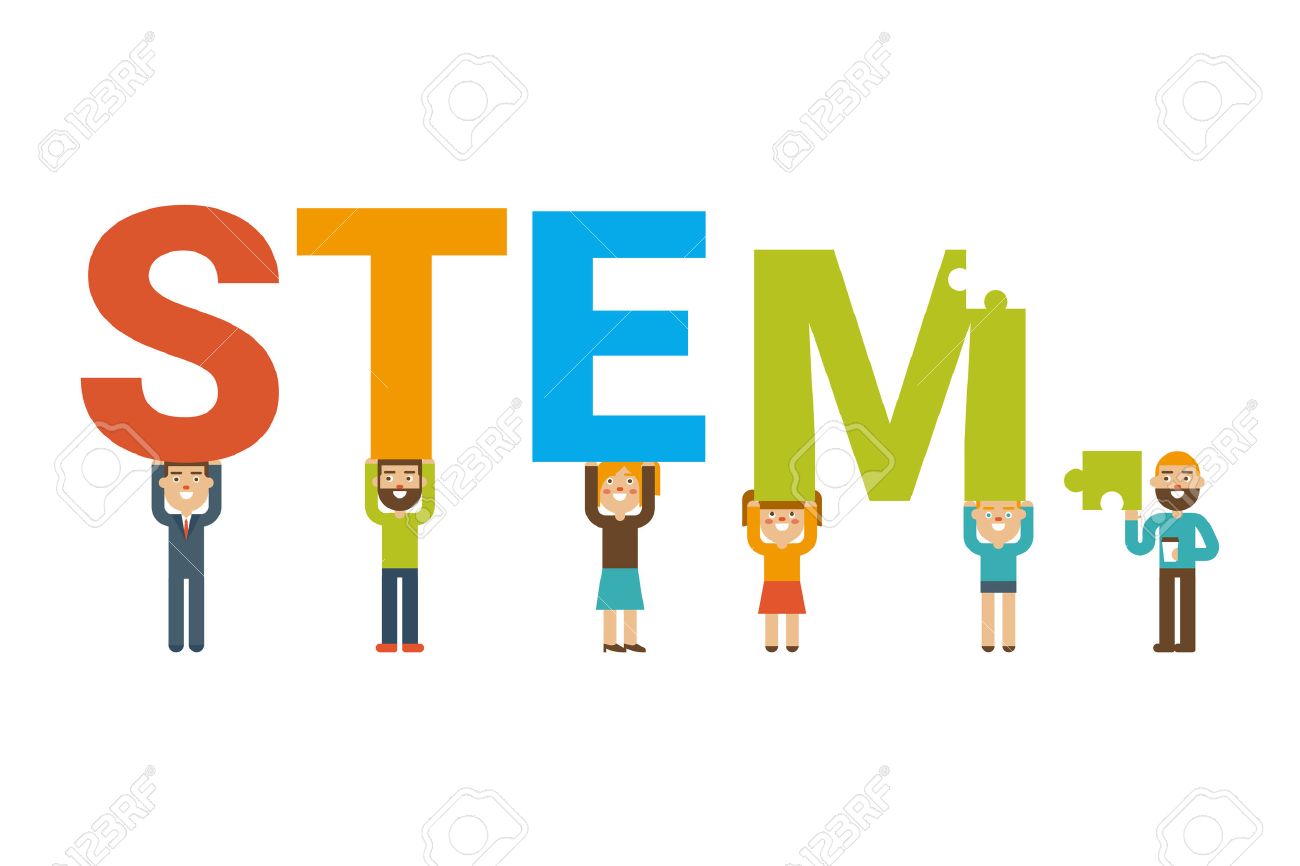 STEM - science, technology, engineering and mathematics badge concept with icon in flat design - 53556479 STEM - science, technology, engineering and mathematics badge concept with icon in flat design - 53556479