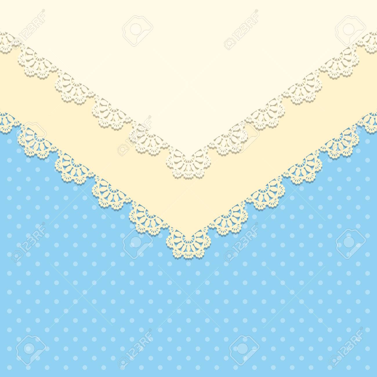 vintage background with lace