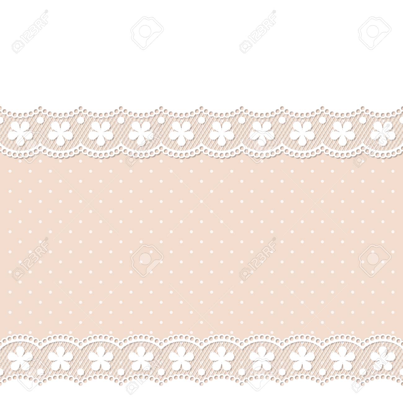 retro lace background template for wedding invitation or greeting