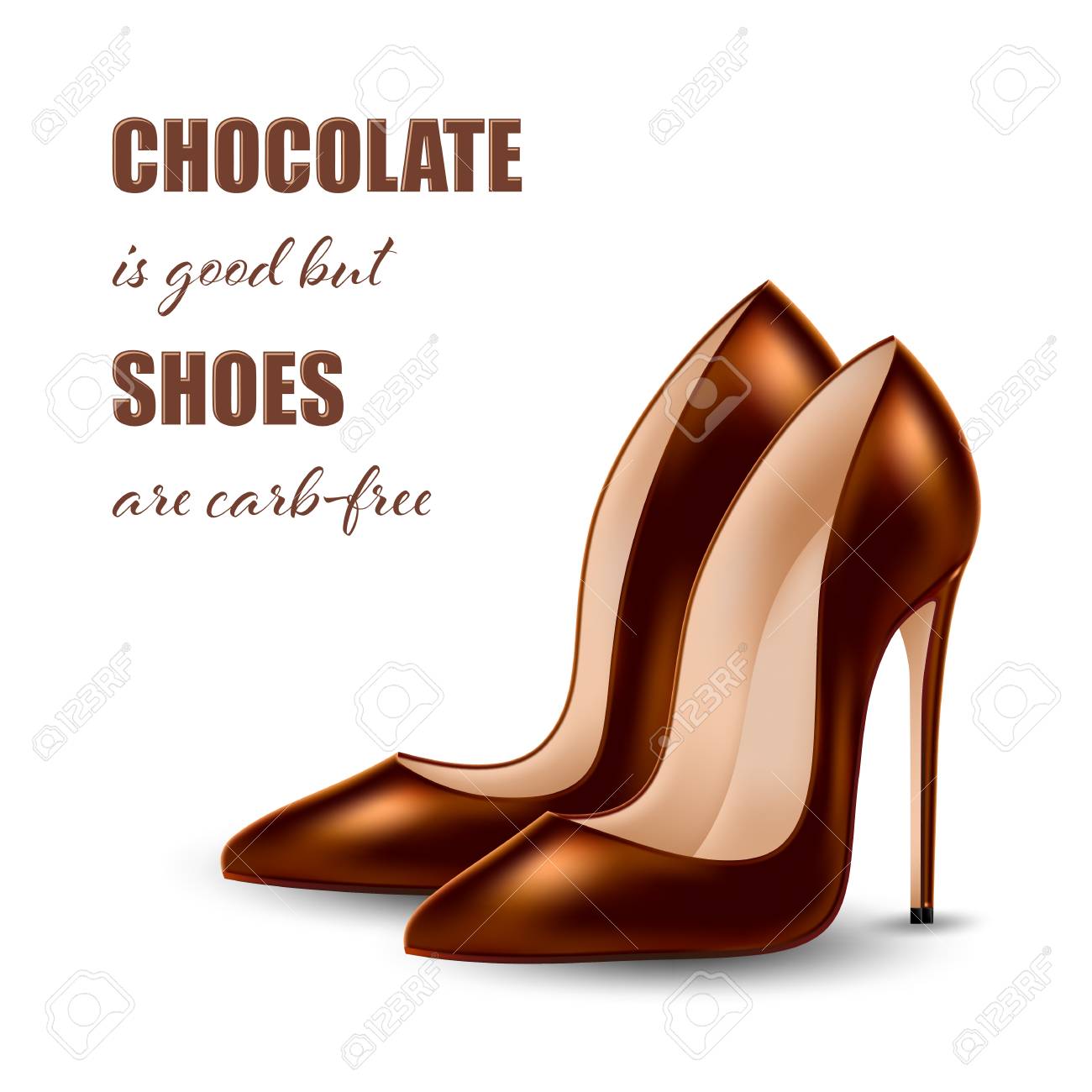 womens high heel shoes isolated on white background sale banner