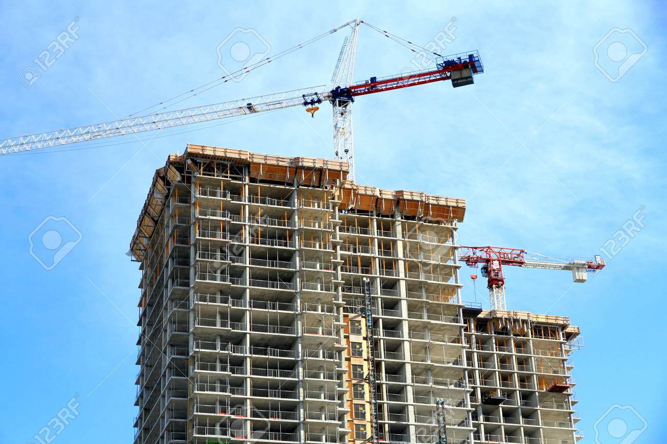 High Rise Building Under Construction Stock Photo Picture And Royalty Free Image Image High Rise Building Under Construction Stock Photo Picture And Royalty Free Image Image