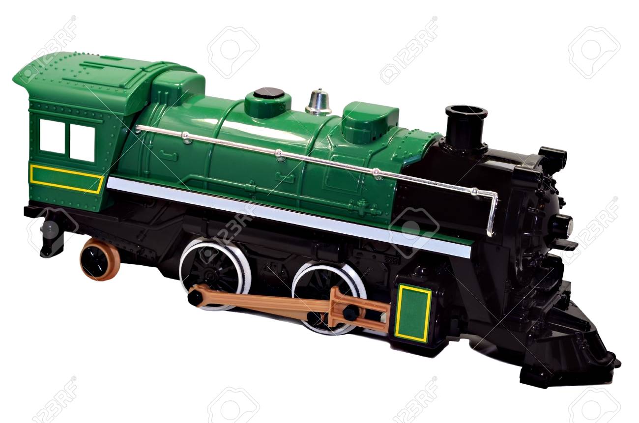 black train set