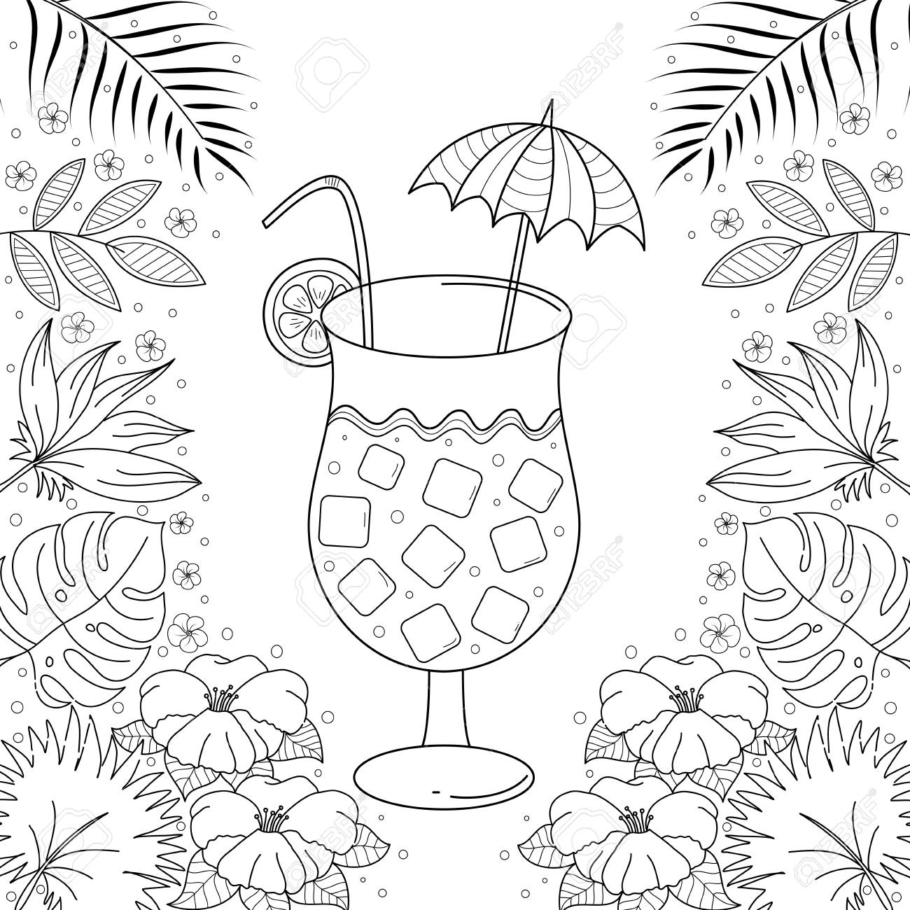 58 Tropical Coloring Book For Adults Free 58 Tropical Coloring Book For Adults Free