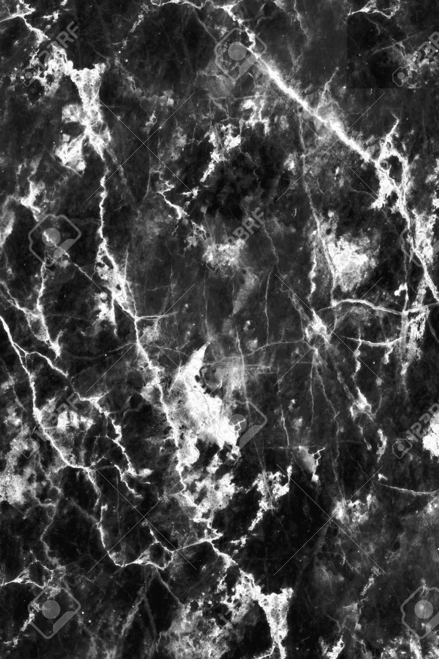 黒の大理石柄のテクスチャ背景 抽象柄天然大理石 の写真素材 画像素材 Image