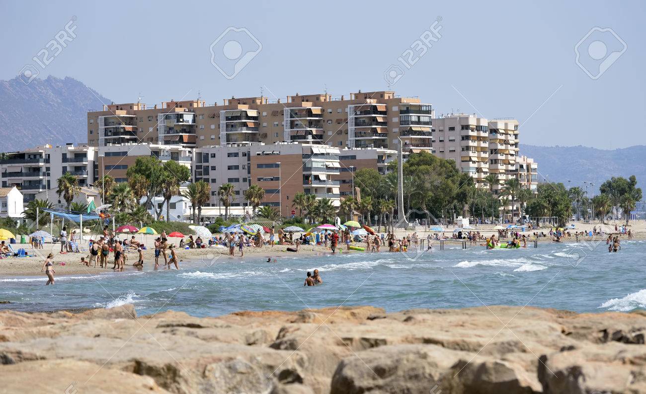 Castellon De La Plana Spain August 10th 2012 Unidentified Stock Photo Picture And Royalty Free Image Image 33737366