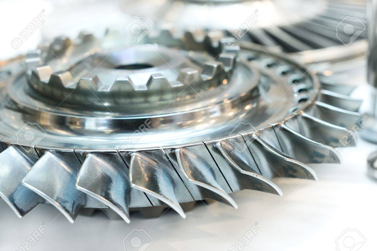 Wheel Of The Air Compressor Of An Aircraft Engine Replacement Stock Photo Picture And Royalty Free Image Image 65607353