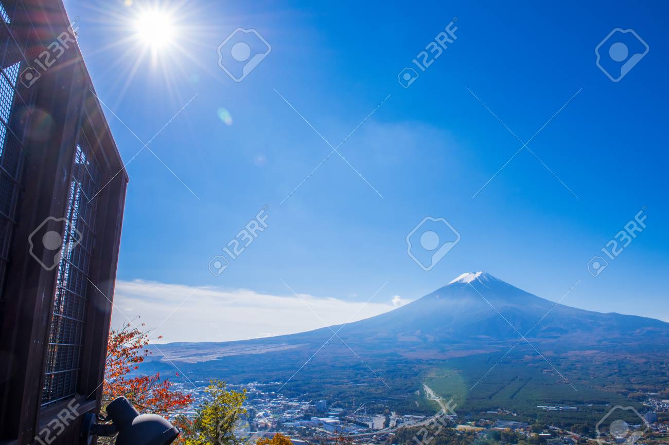 山富士 日本で一番高い山 の写真素材 画像素材 Image