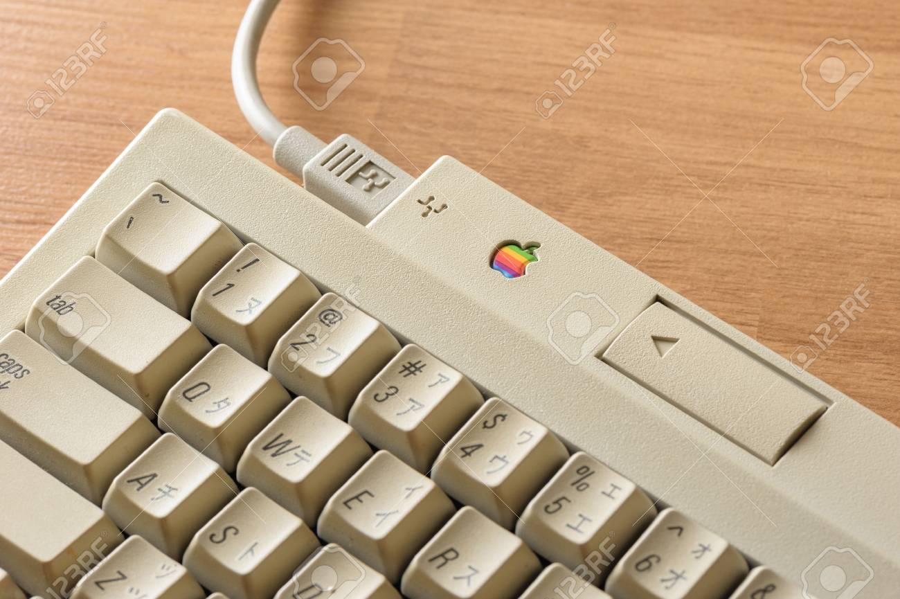 apple thailand office bangkok thailand may 06 2015 the apple keyboard ii on desktop on desktop apple thailand office bangkok thailand may 06 2015 the apple keyboard ii on desktop on desktop