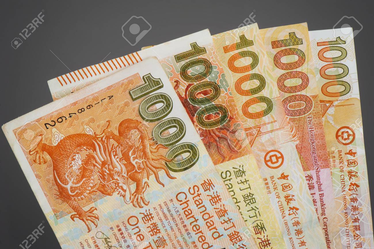 근접 촬영 1000 홍콩 달러 지폐 로열티 무료 사진, 그림, 이미지 그리고 스톡포토그래피. Image 53557554