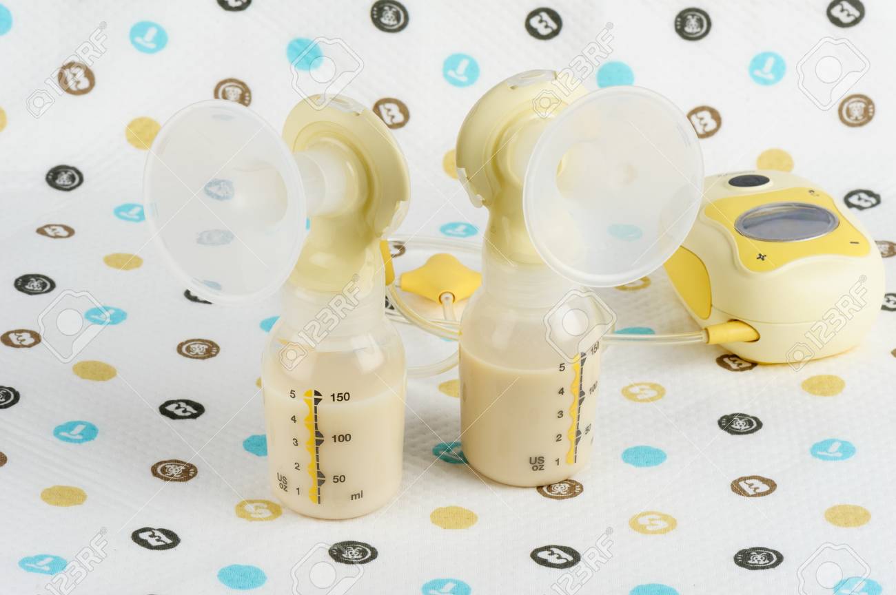 double nipple baby bottle