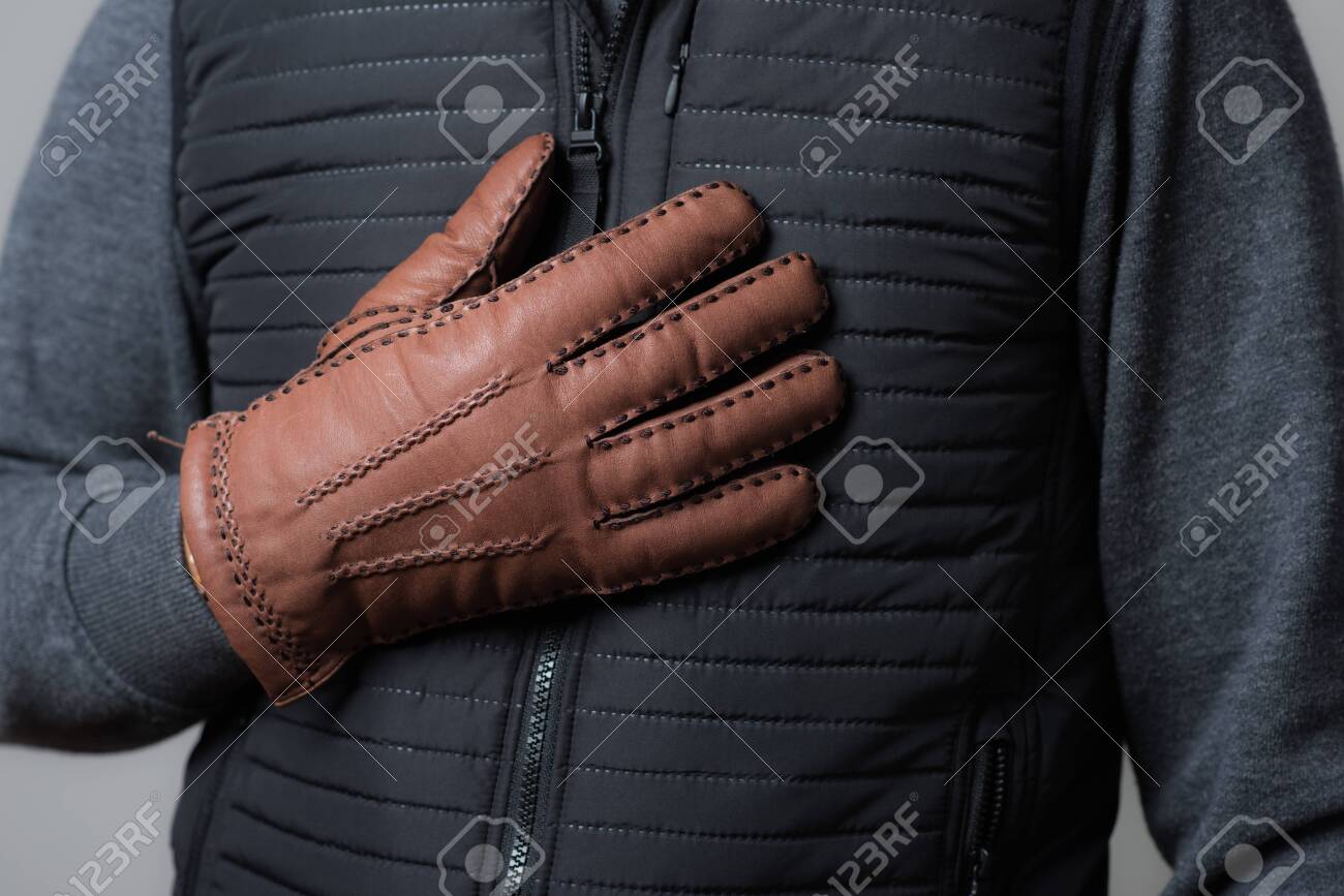 gloves in winter