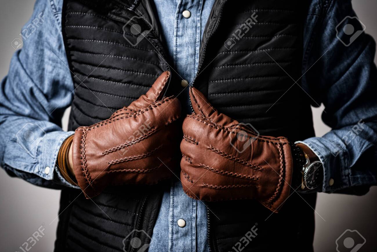 gloves in winter