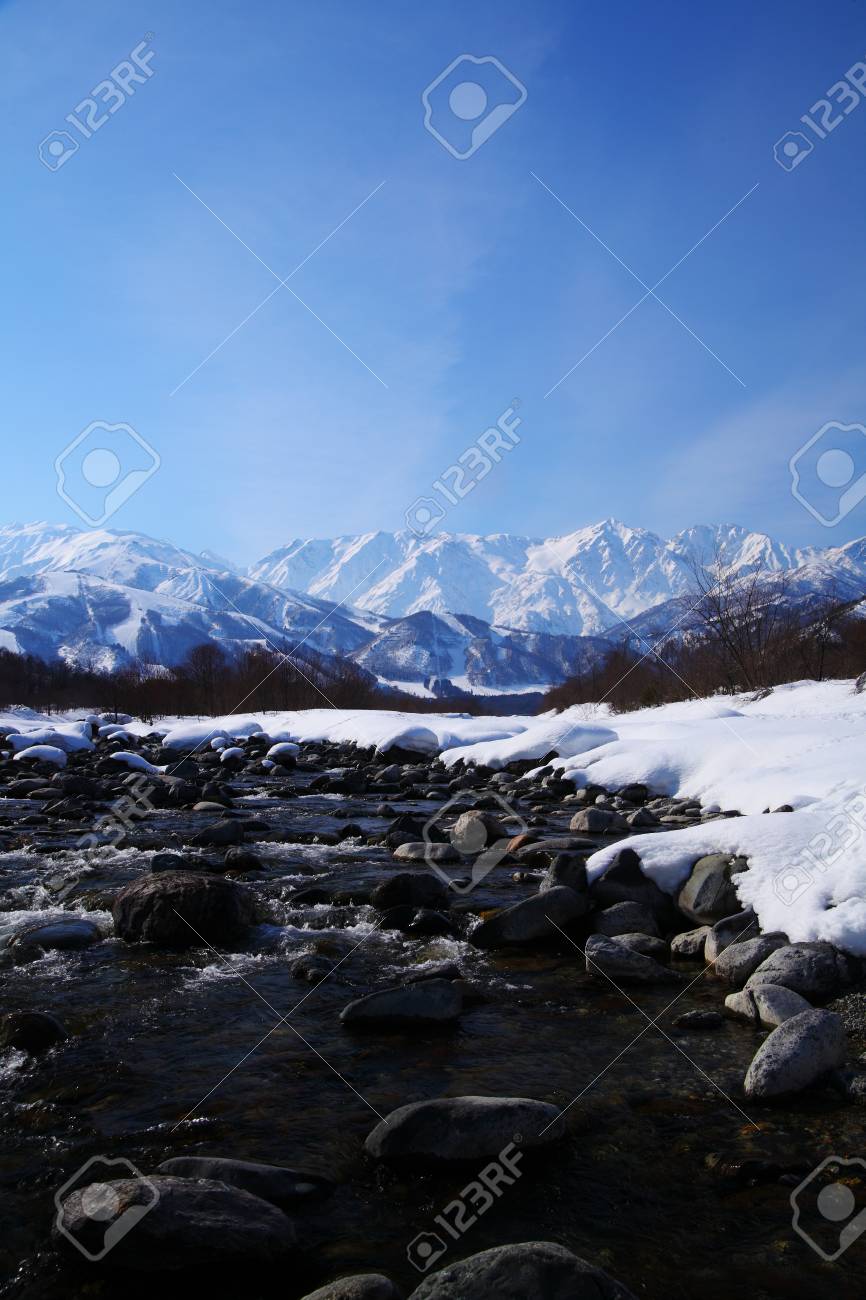 冬季 長野県白馬村白馬山 の写真素材 画像素材 Image 12847004