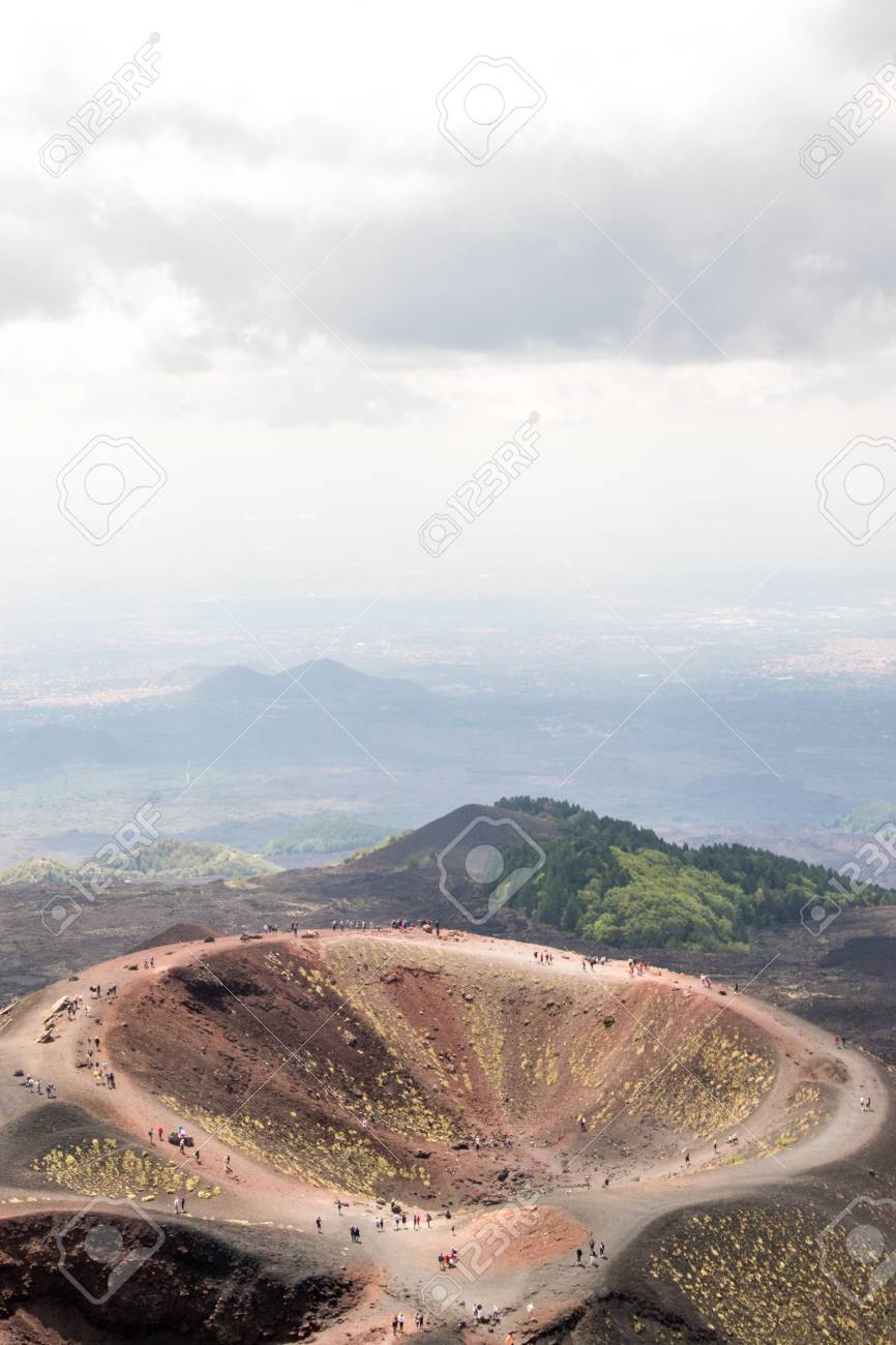One Of The Worlds Most Active Volcanoes Mount Etna Its Breathtaking - 