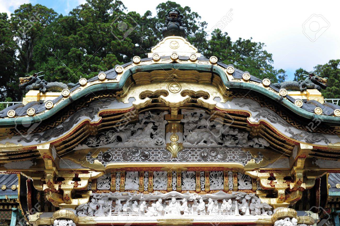 詳細地蔵堂の日光東照宮 日光市の栃木県日光市にある神社です 日本の国宝 重要文化財です の写真素材 画像素材 Image
