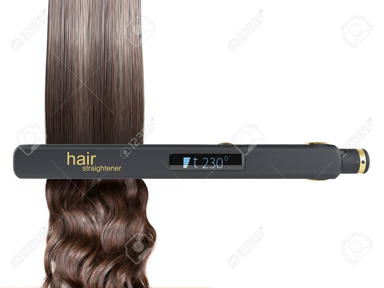 gentle hair straightener