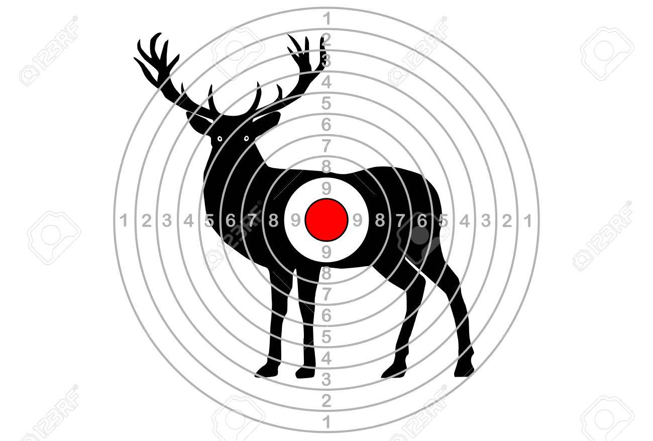 target-for-shooting-in-the-center-of-the-deer-vector-royalty-free-svg-cliparts-vectors-and-stock-illustration-image-70791673