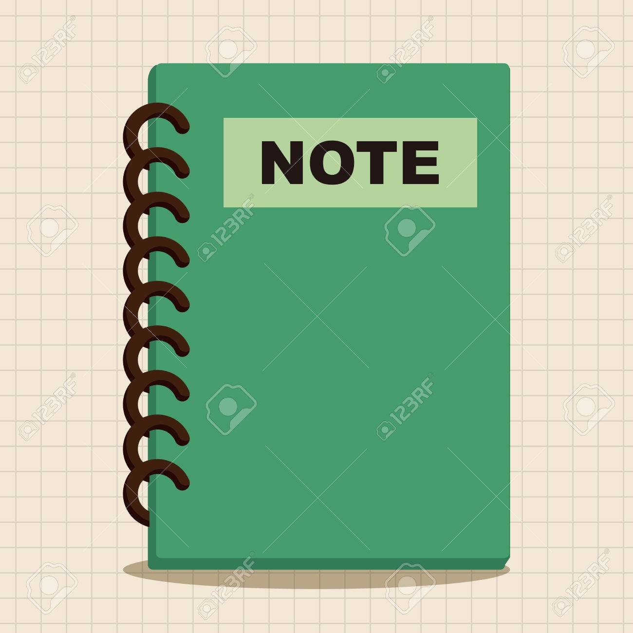 notebook theme elements royalty free cliparts vectors and stock
