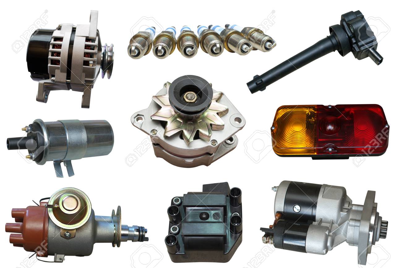 Auto Parts Isolated On.. Stock Photo 