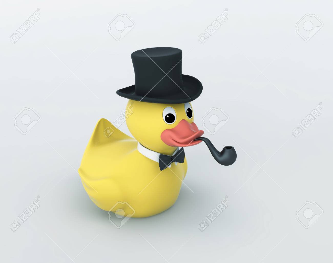 rubber duck with hat
