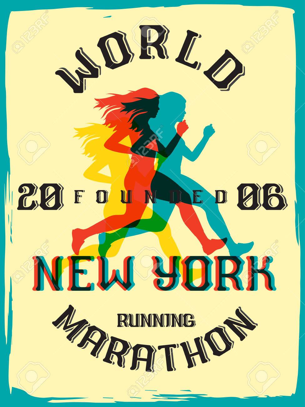 ideas de carteles de maratón