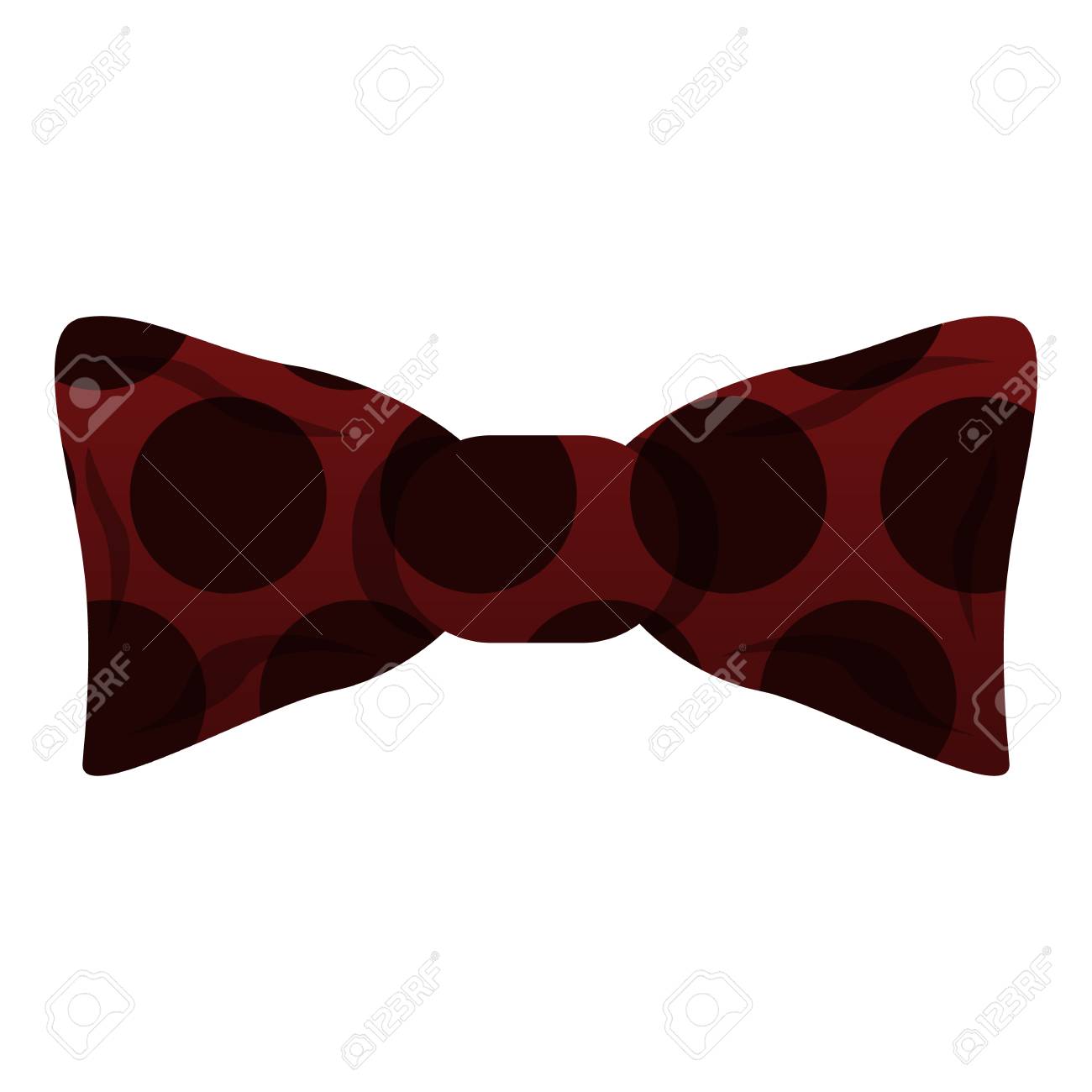 White Bow Tie with Black Music Design