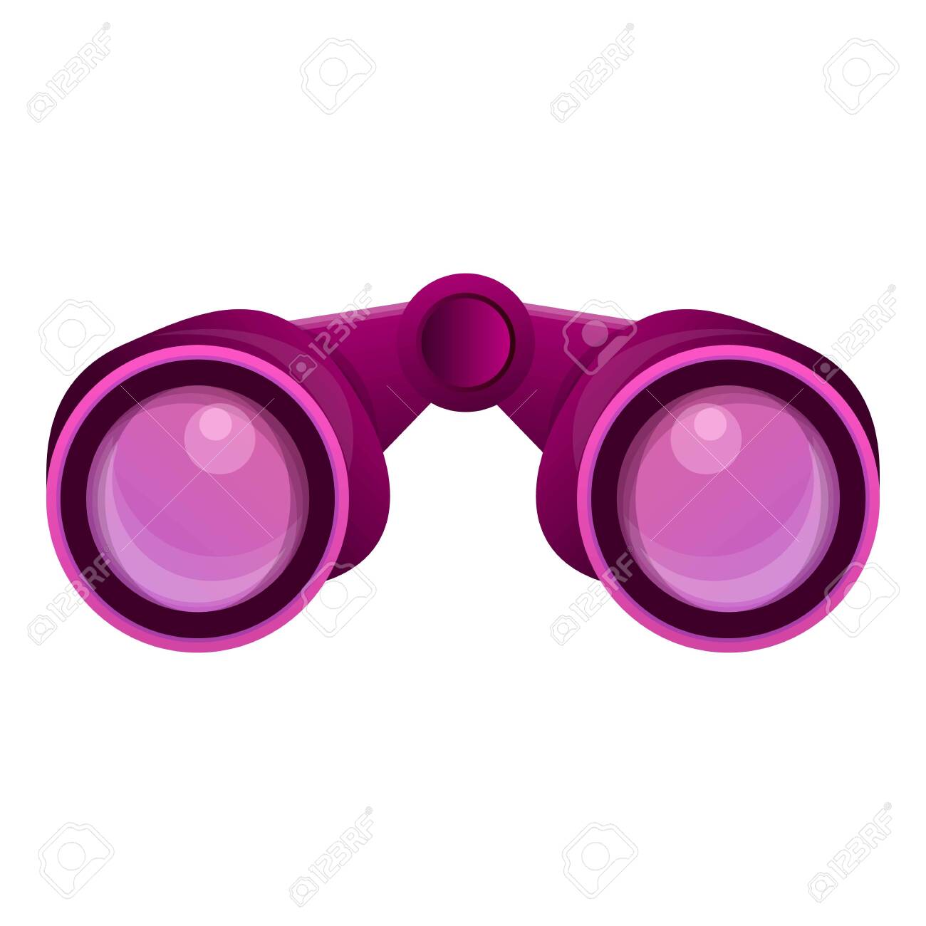 pink binoculars