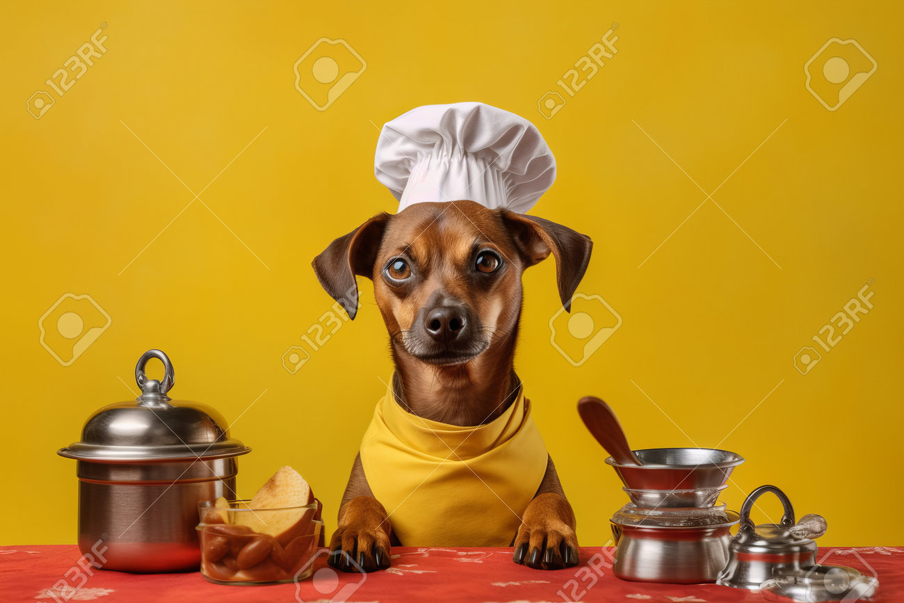 Costume Da Cuoco Per Cani E Gatti - Taglia M | Abbigliamento Divertente Per Animali Domestici - Foto 13