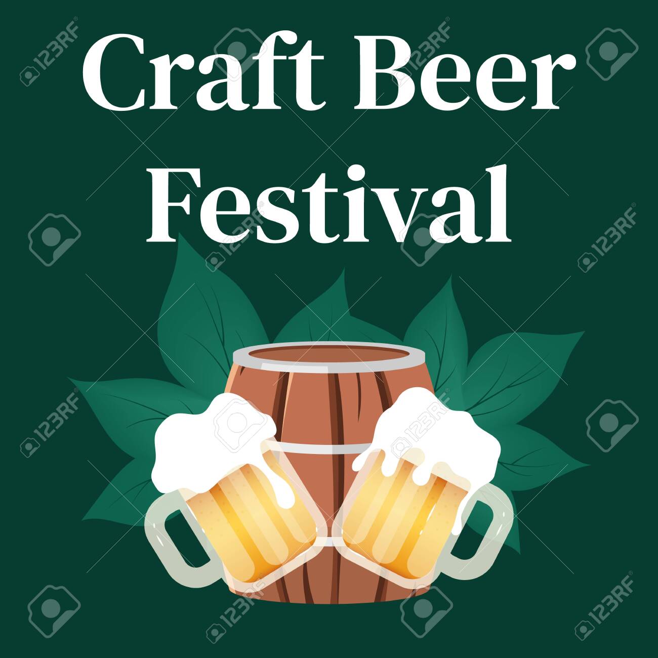 Download Craft Beer Festival Social Media Post Mockup Barrel And Cups Royalty Free Cliparts Vectors And Stock Illustration Image 130419250 PSD Mockup Templates
