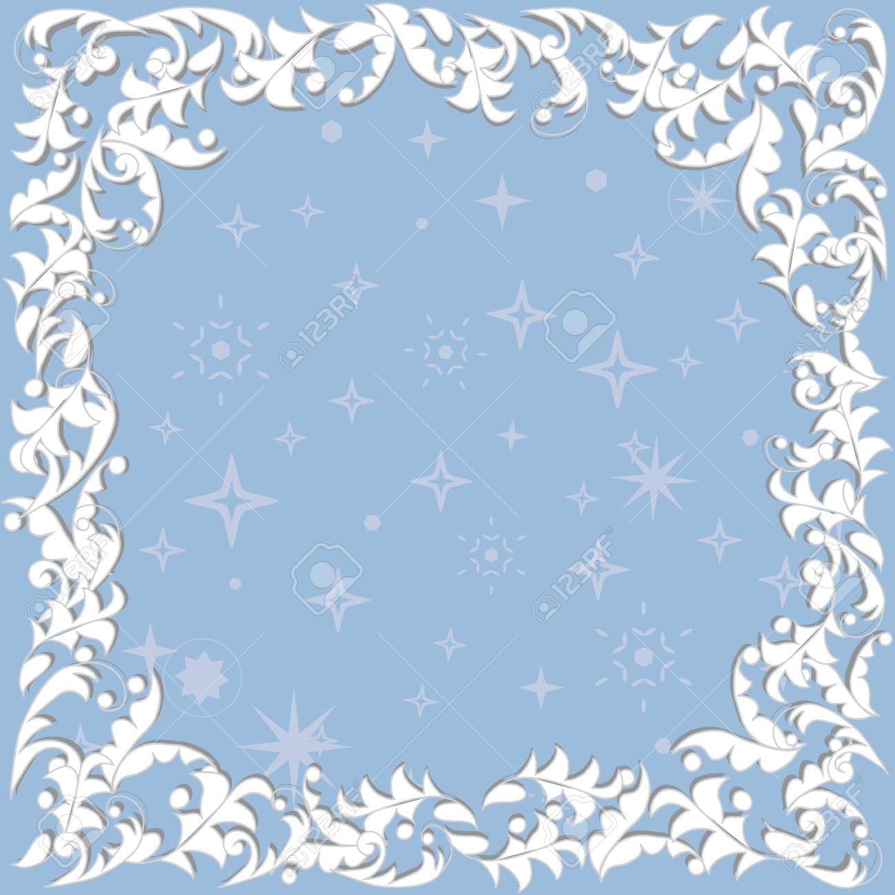 Vector Template For Christmas Cards Invitations Backgrounds