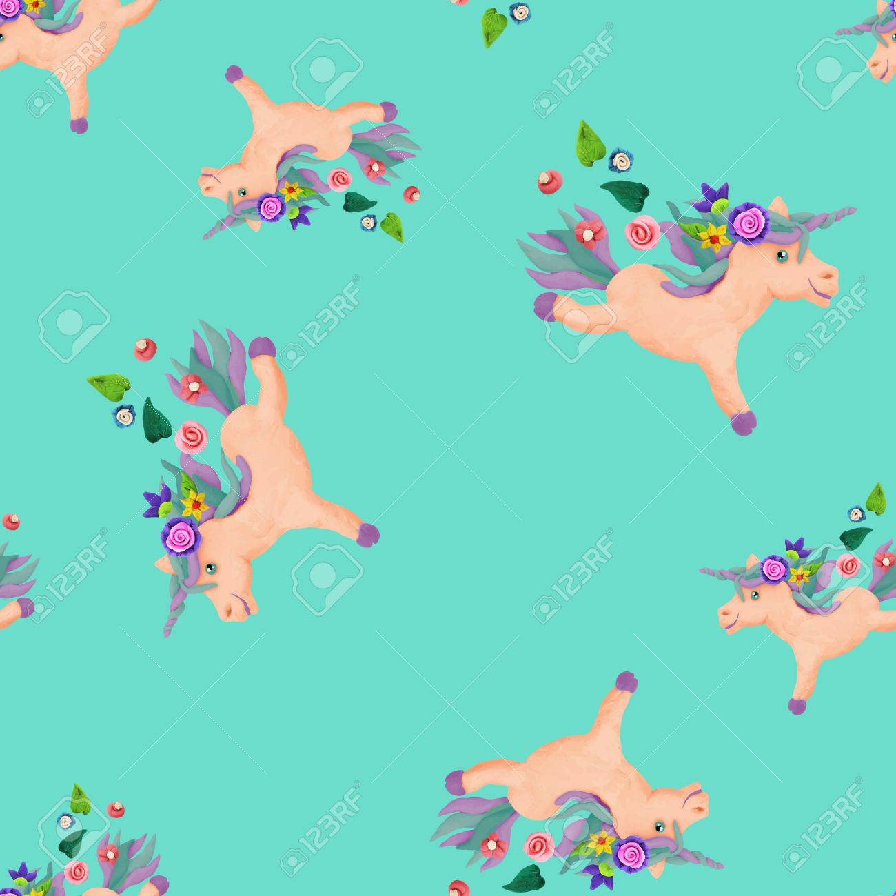 plastilina unicornio