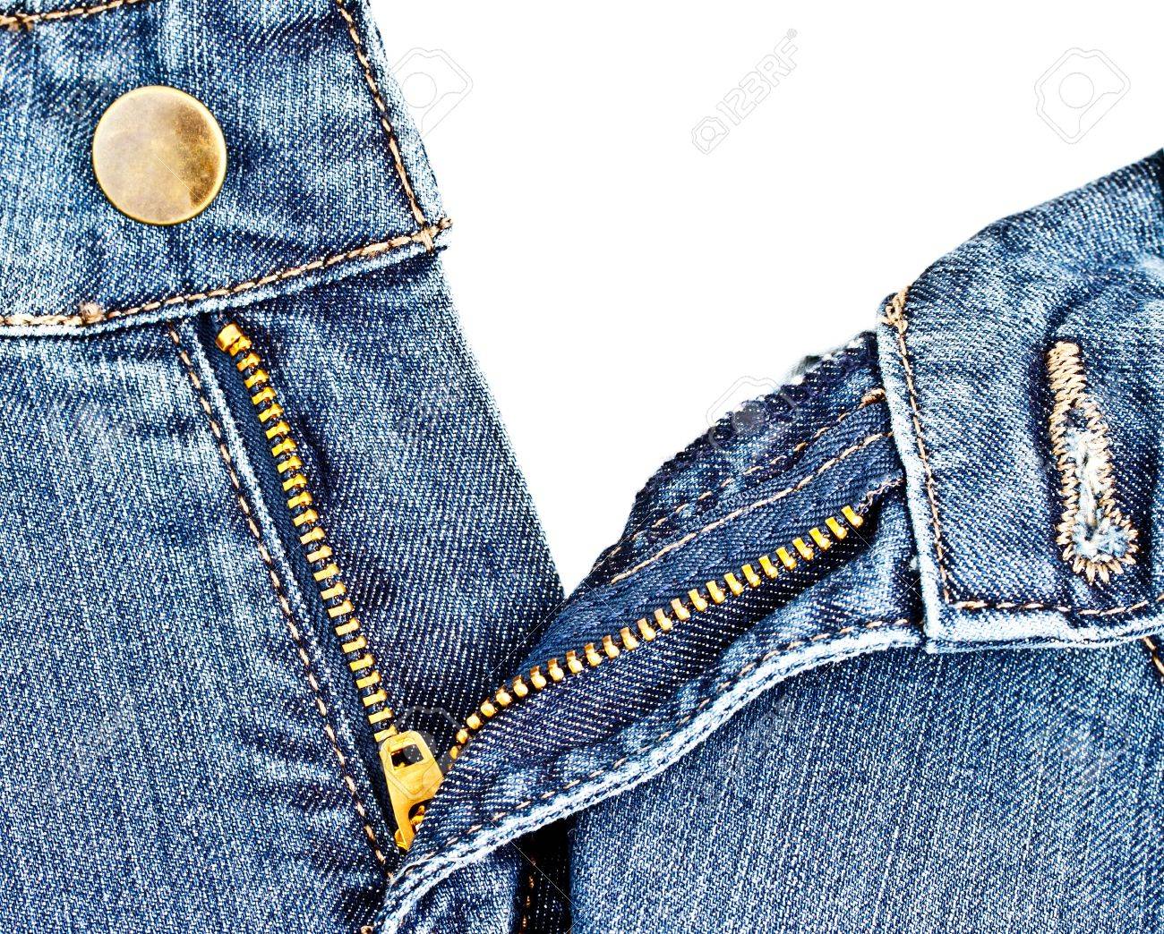 jean with zipper