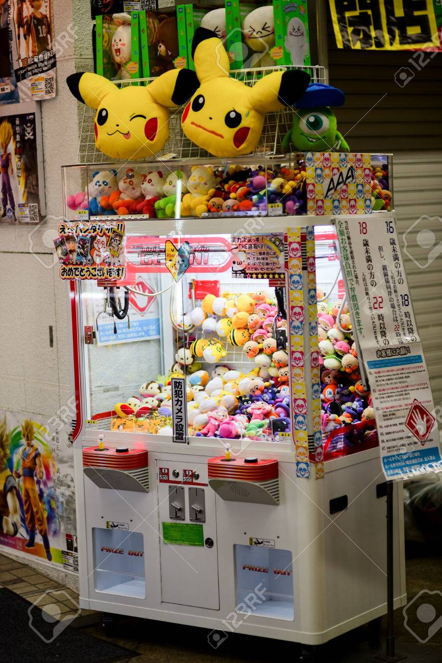 pokemon claw machine toy