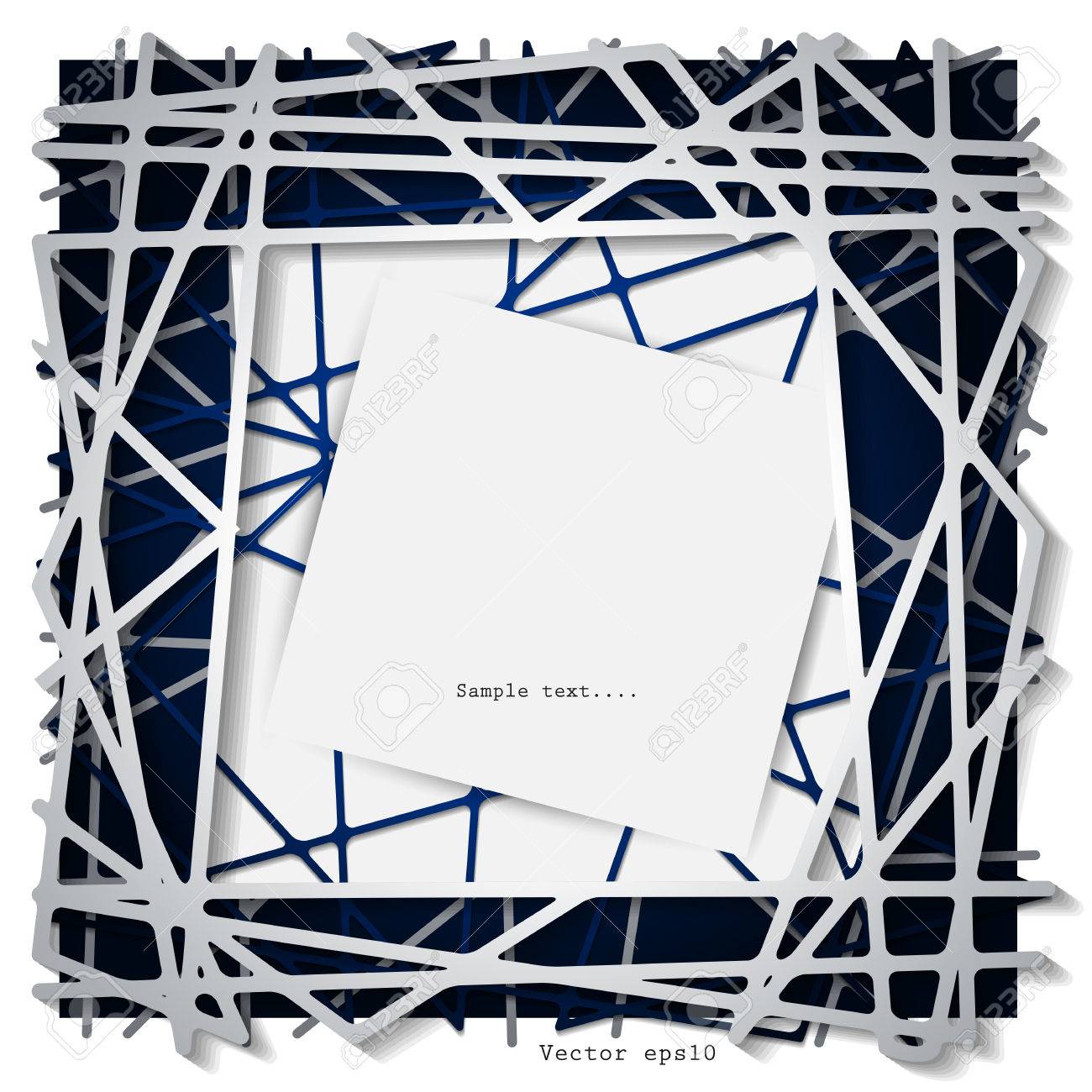 abstract paper straight lines graphics with blank space for your