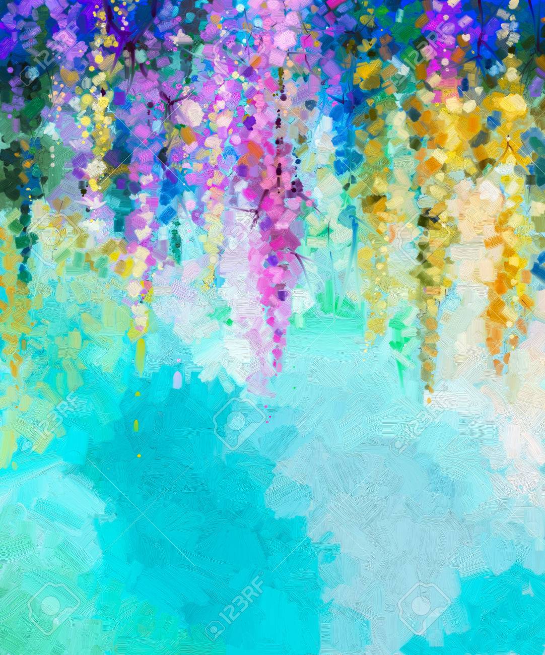 抽象的な油彩画宙花 抽象的な油彩画宙花 gallery-uchida_y2-