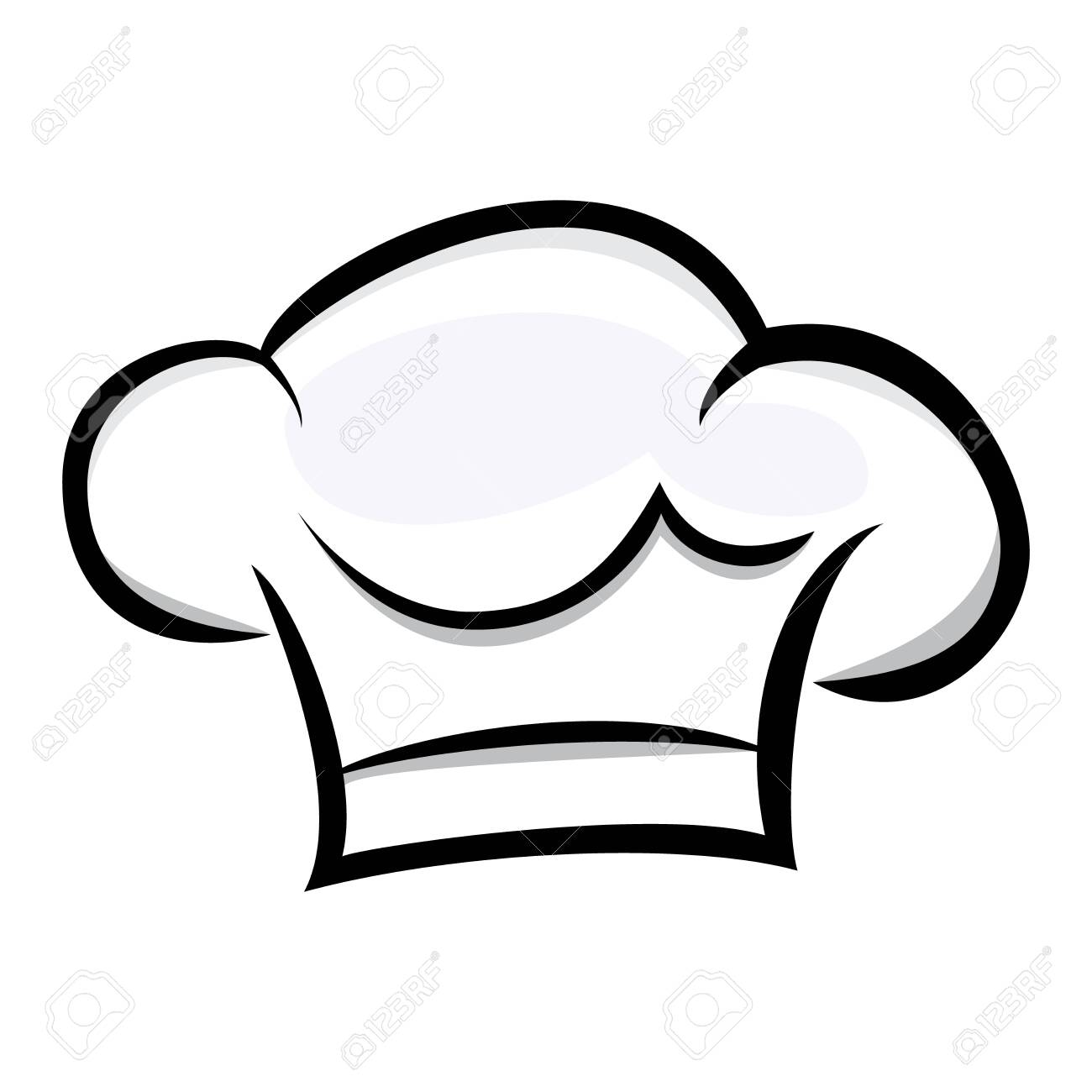 Chef Hat Logo Vector Design Simple Royalty Free SVG, Cliparts, Vectors, And  Stock Illustration. Image 150018384.