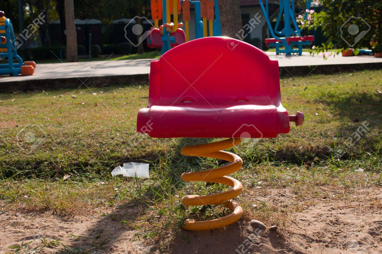 playground rocking horse