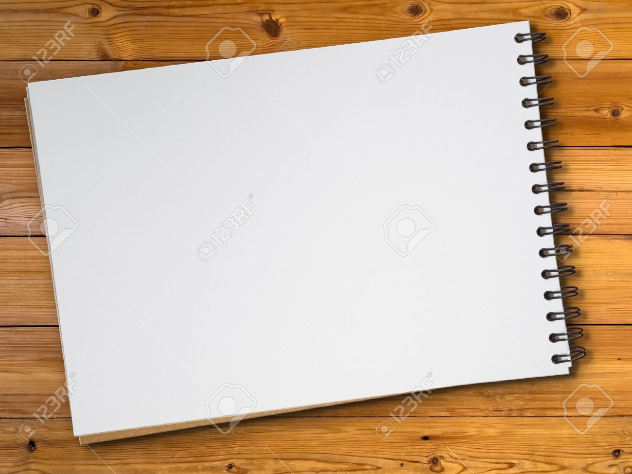 white blank page sketch