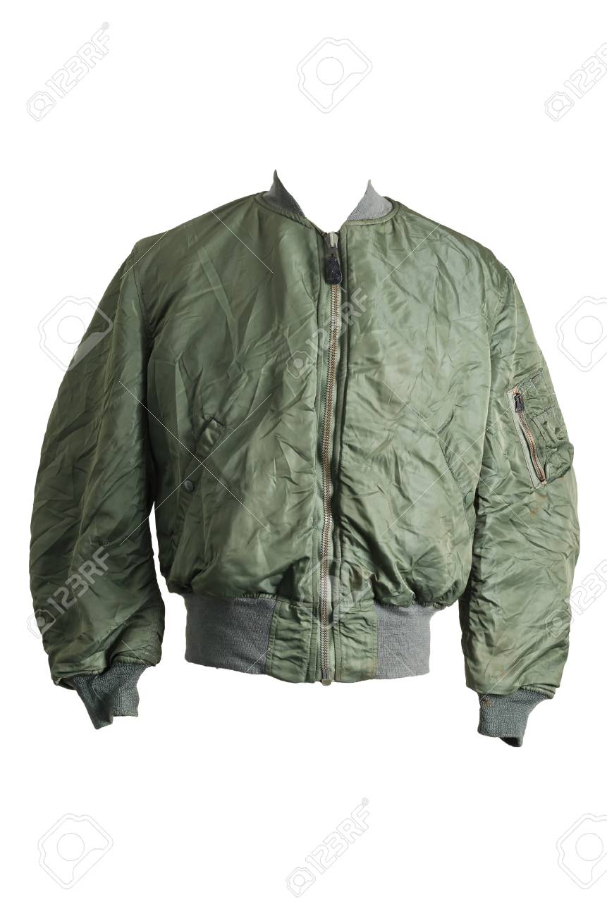 vintage flight jacket