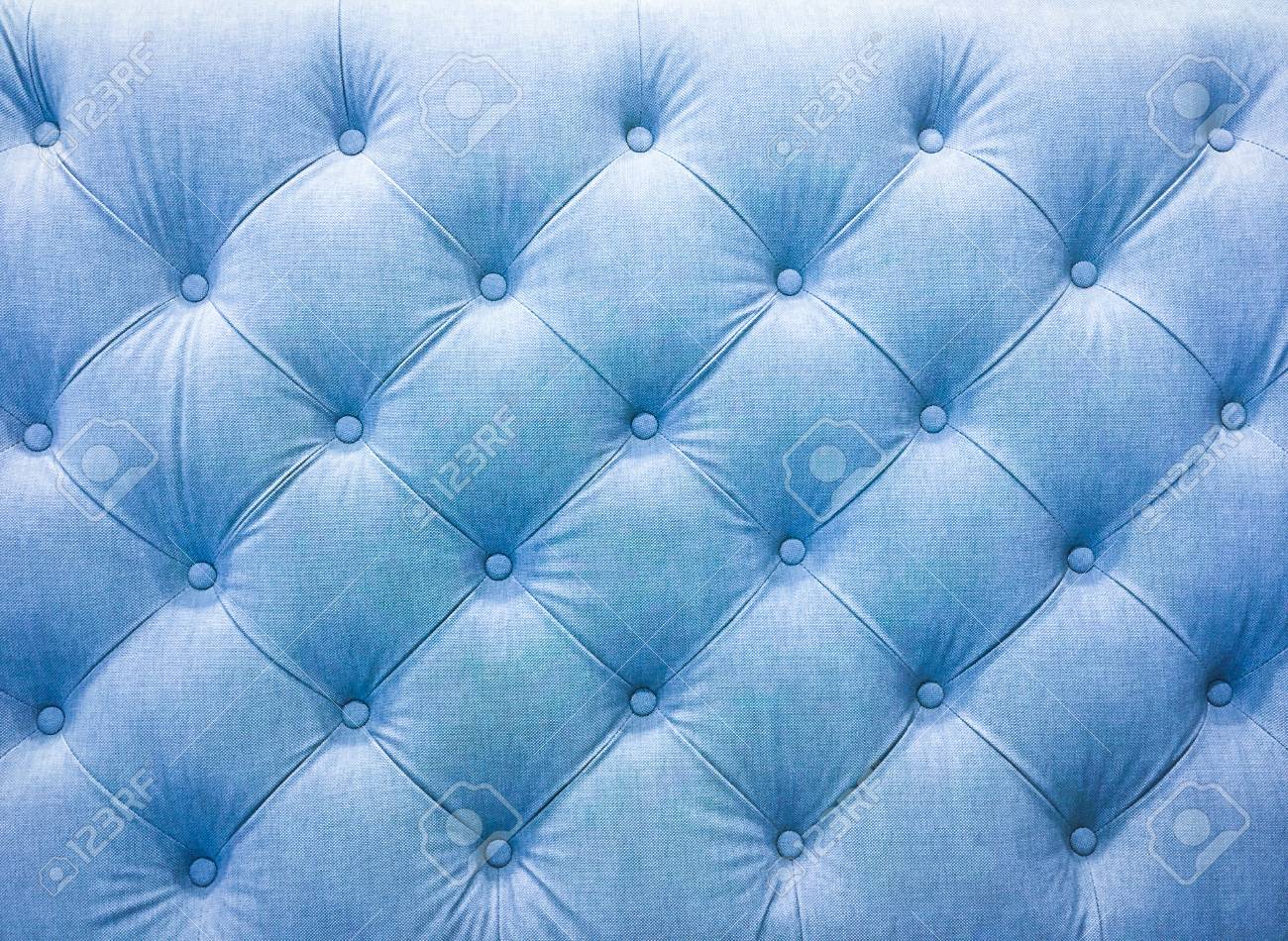 Upholstery Sofa Fabric With Rivets. Blue Tone. Stock Photo, Picture And Royalty Free Image. Image 109206498.