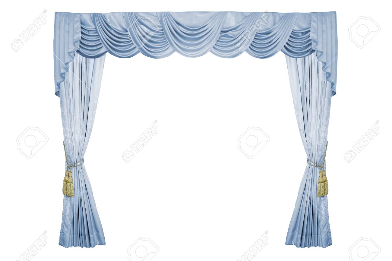 Rideau De Luxe Avec Des Glands D\'or De Luxe Isolé Sur Blanc. Banque ... Rideau De Luxe Avec Des Glands D\'or De Luxe Isolé Sur Blanc. Banque ...