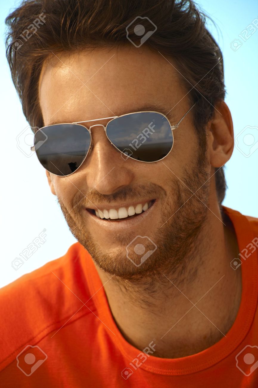 man with shades