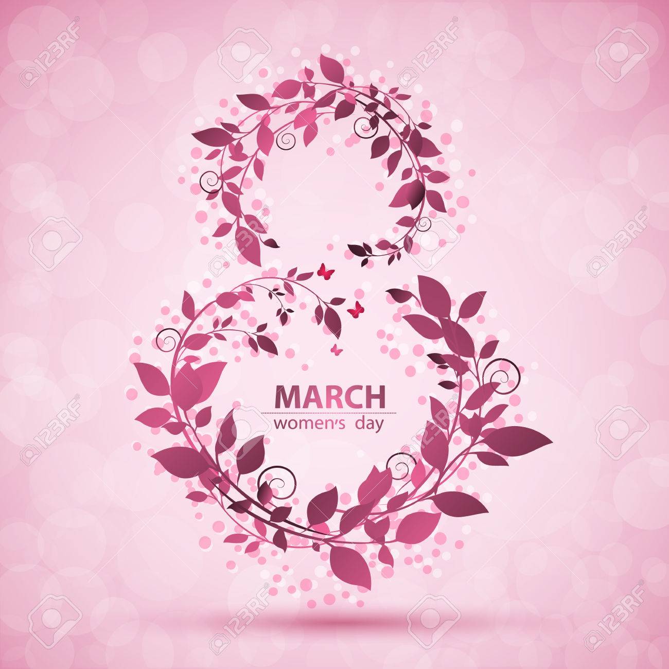 Congratulation with woman's day vector illustration - 71547420 Congratulation with woman's day vector illustration - 71547420