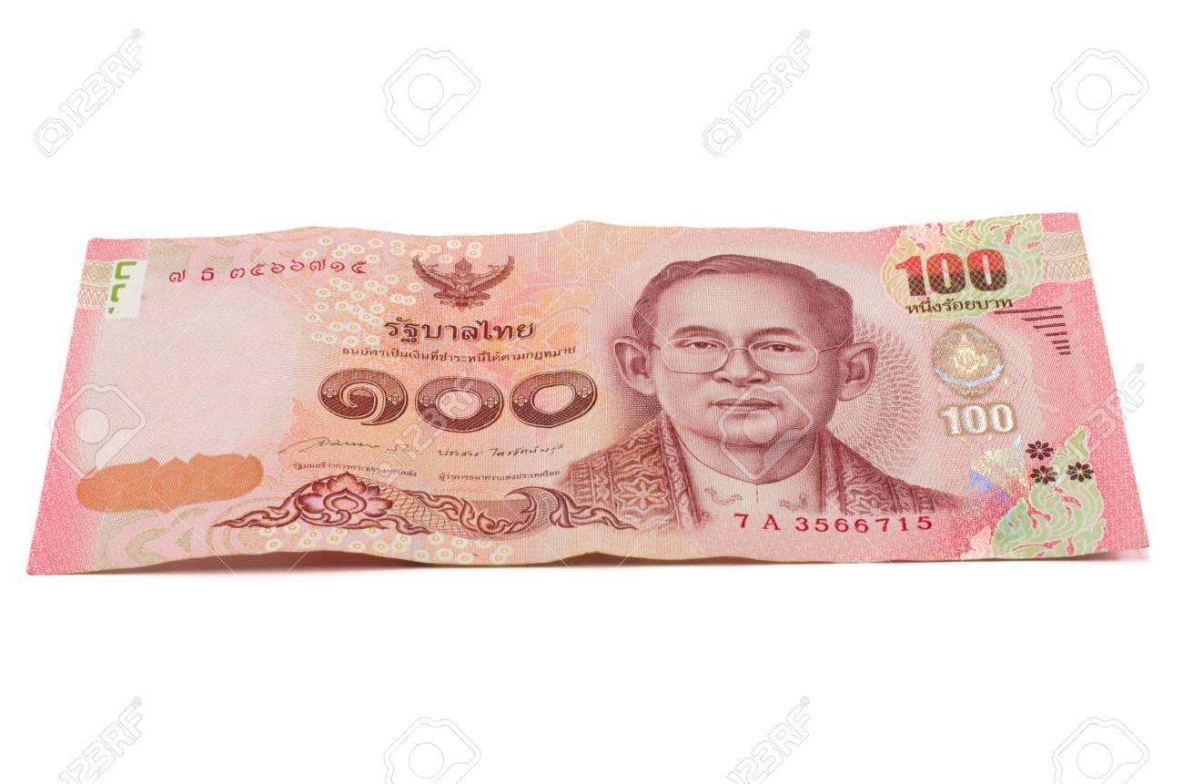 21089-41 73S タイ 紙幣 100バーツ