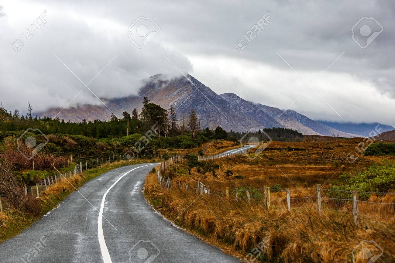 Journey on wild atlantic way in Connemara in Ireland - 53820410 Journey on wild atlantic way in Connemara in Ireland - 53820410