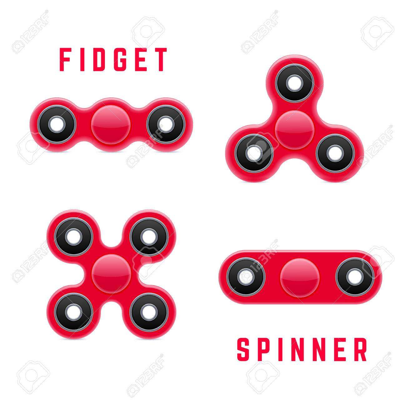 plastic fidget spinner