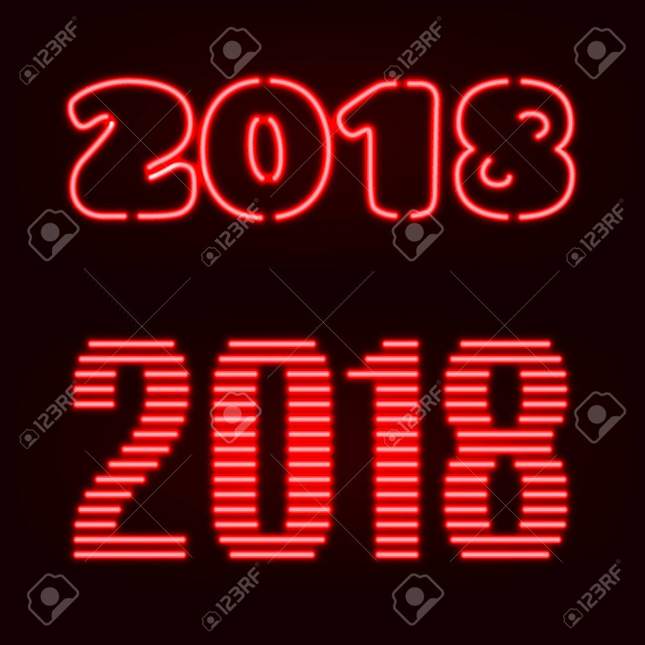 2018 banner royalty free
