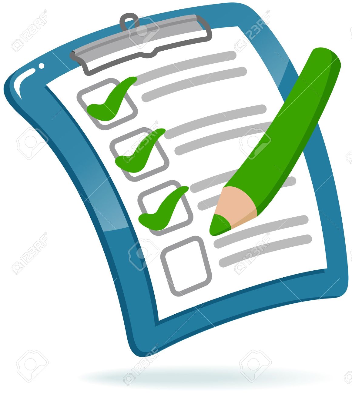 Clipboard With Checklist Royalty Free SVG, Cliparts, Vectors, and Stock  Illustration. Image 18254398., image size:1161x1300