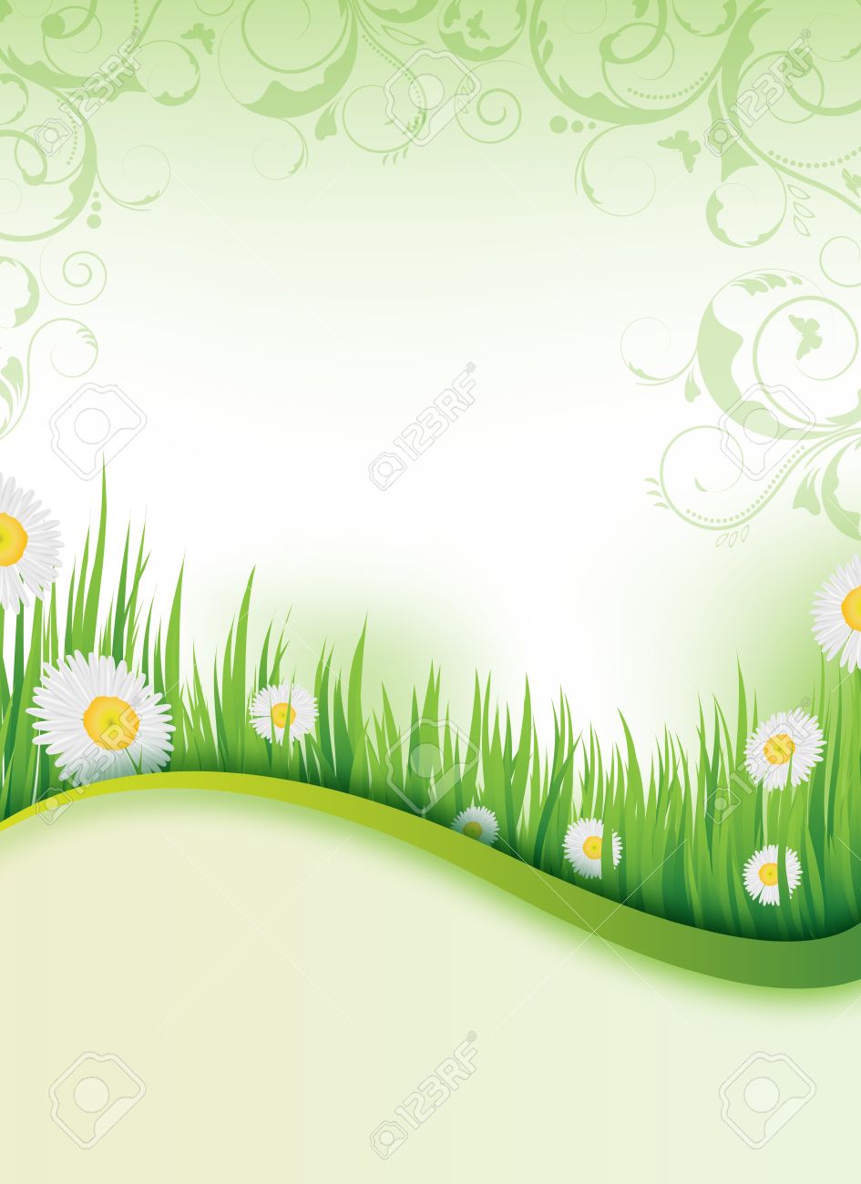 An Abstract Spring Flyer Design / Background Stock Photo, Picture Intended For Free Spring Flyer Templates