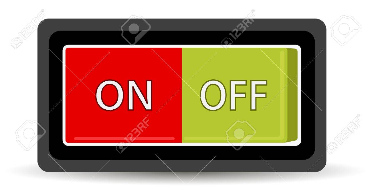 on off switch illustration royalty free cliparts vectors and stock
